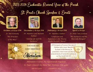 Eucharistic revival 2023 2024 Flier 1